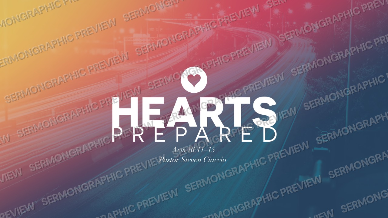Hearts Prepared sermon graphic preview