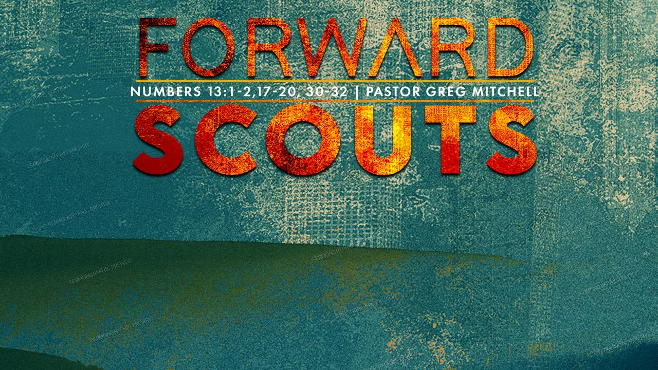 Forward Scouts sermon graphic preview