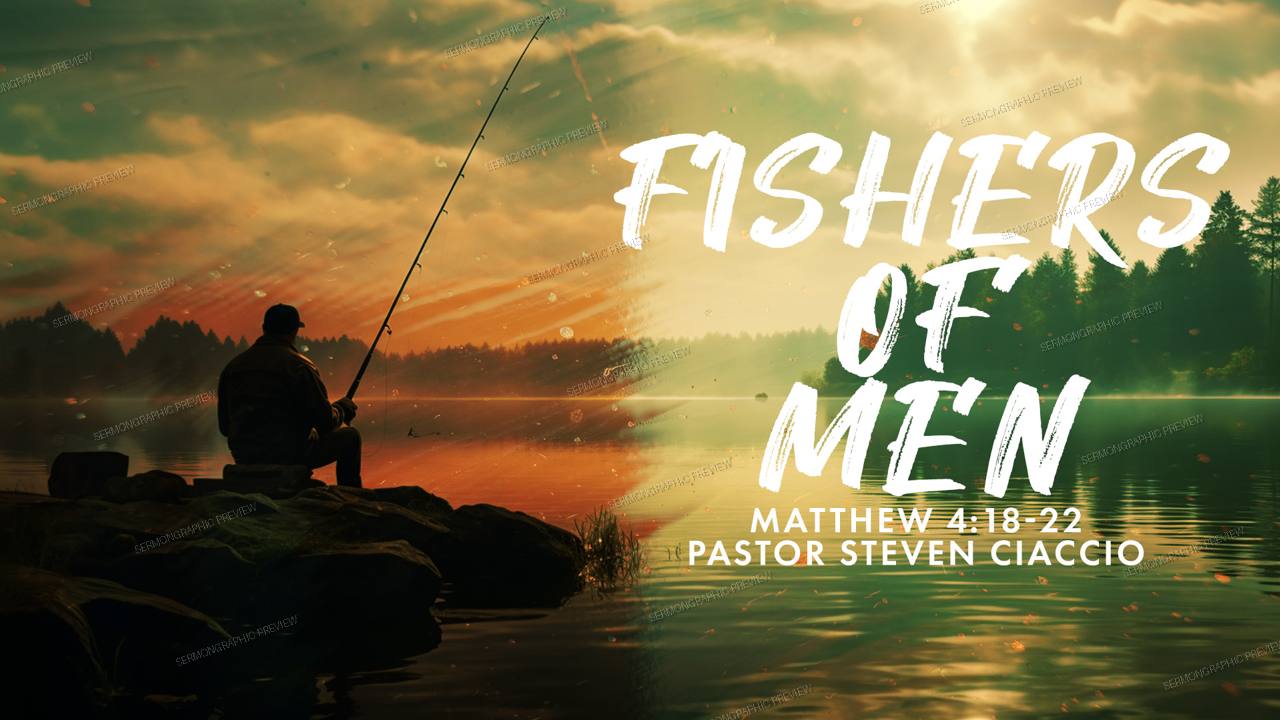 Fishers of Men sermon graphic preview