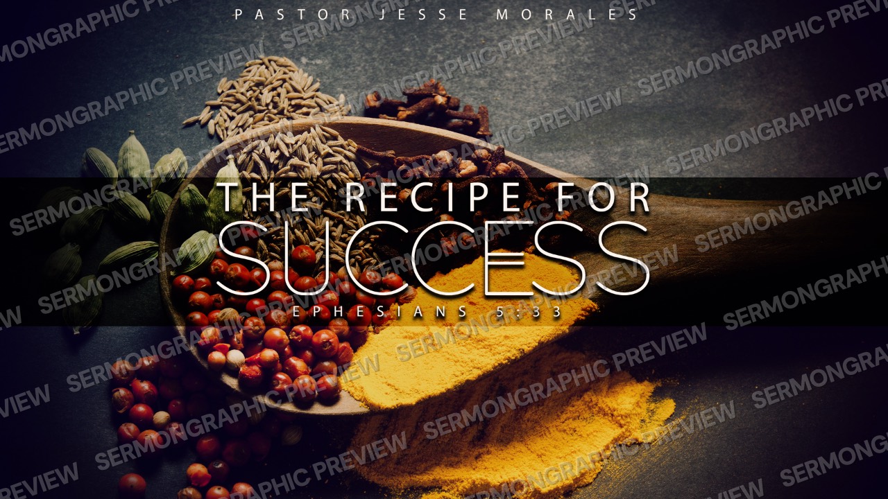 reciept for success sermon graphic preview