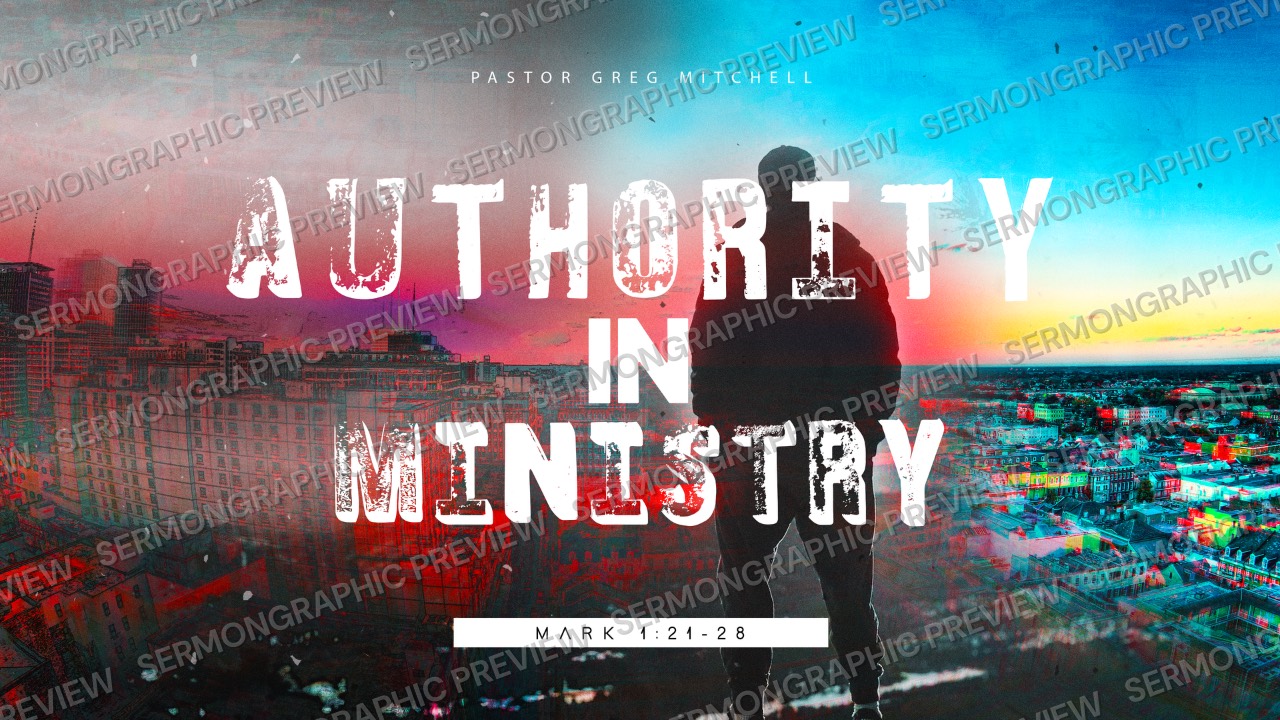 Authority in Ministry sermon graphic preview