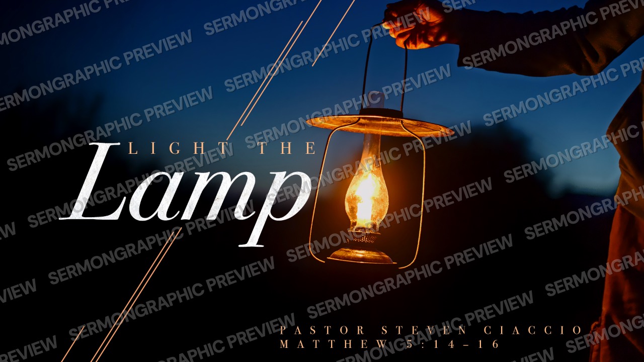 Light the Lamp Main sermon graphic preview