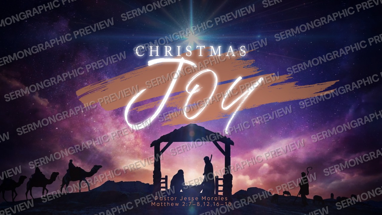 Christmas Joy sermon graphic preview