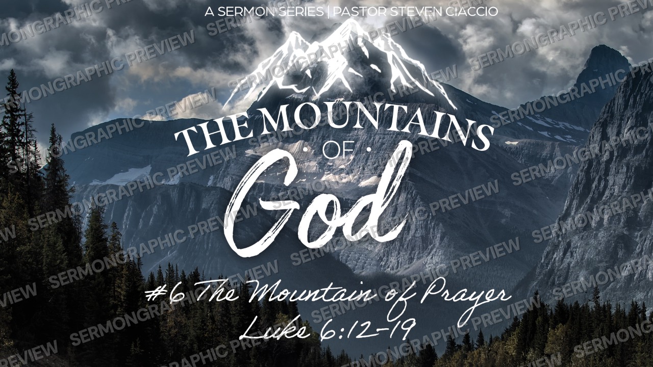 The Mountains of God Series sermon graphic preview