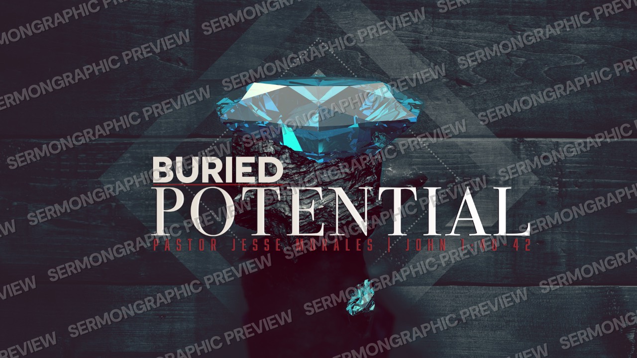 buried potential sermon graphic preview