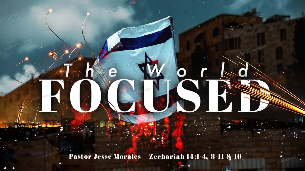 The World Focused PJ sermon graphic preview