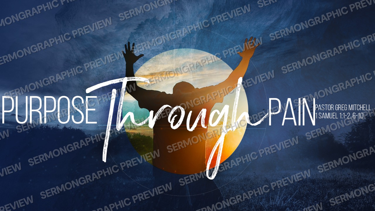 Purpose through Pain sermon graphic preview