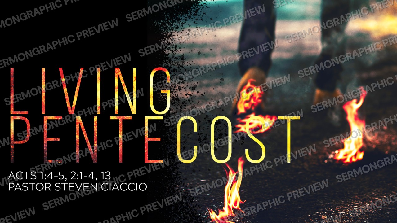 Living Pentecost sermon graphic preview
