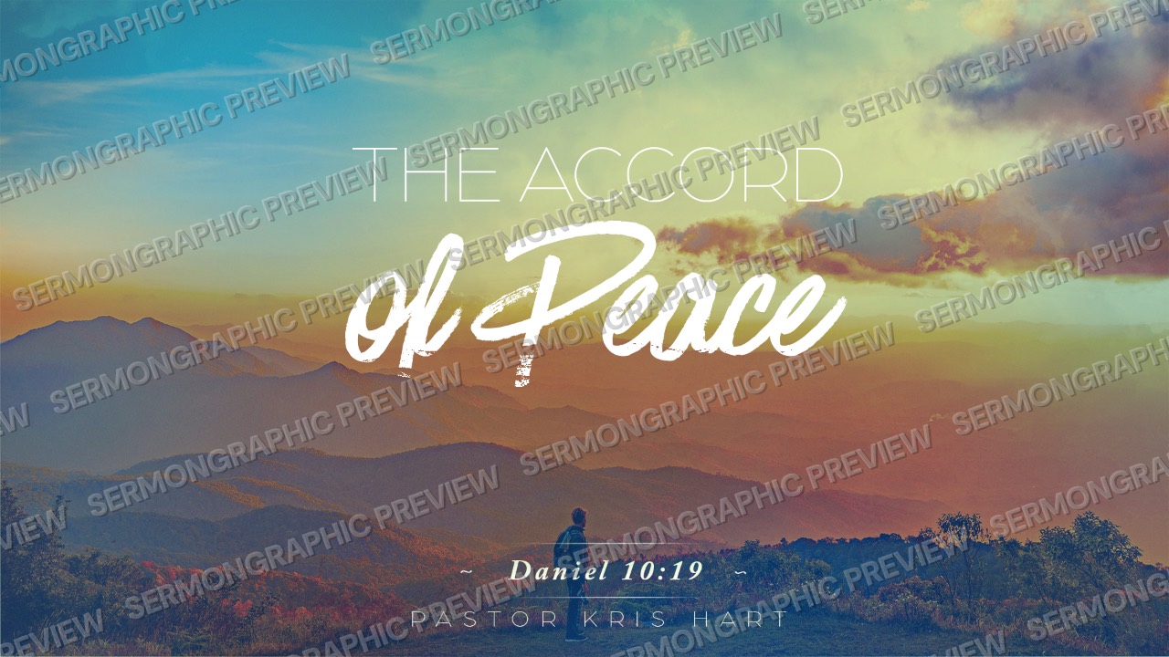 The Accord of Peace sermon graphic preview