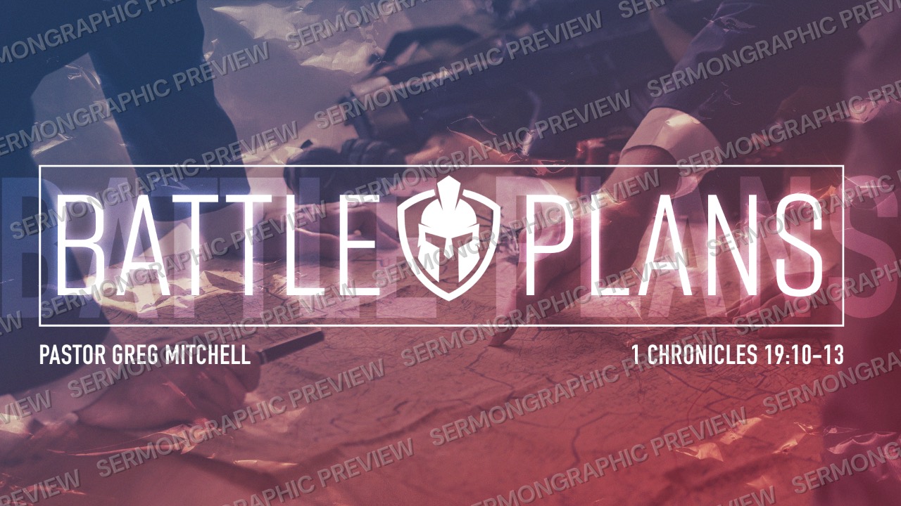 Battle Plans sermon graphic preview