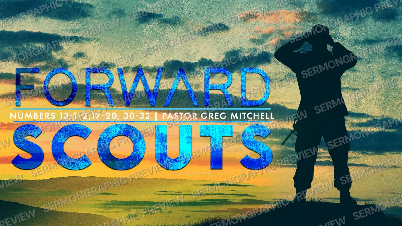 Forward Scouts sermon graphic preview