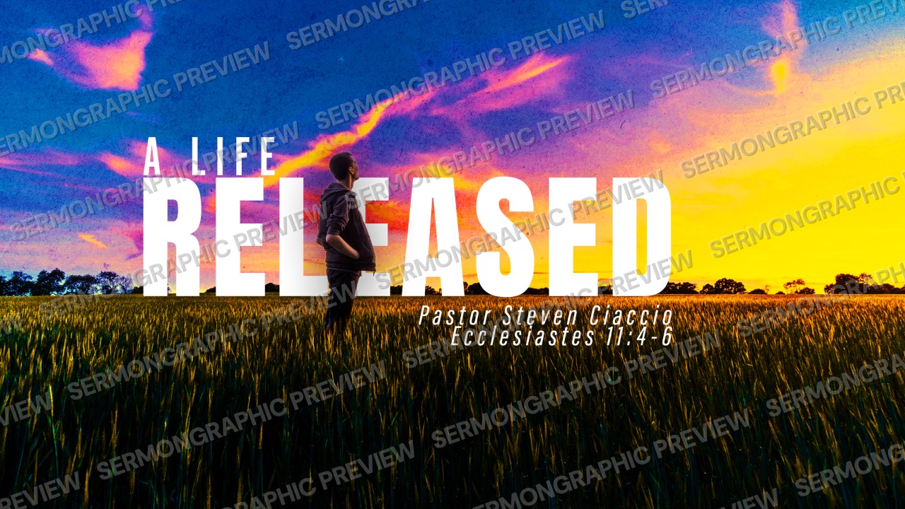 A Life Released sermon graphic preview