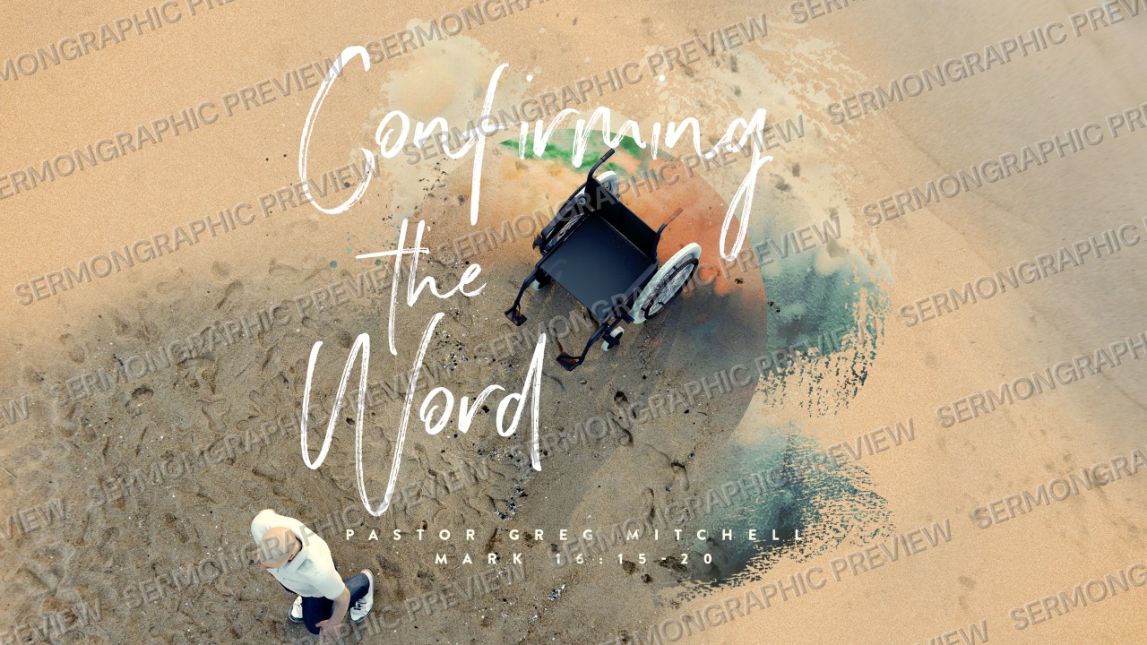 Confirming the Word 2 sermon graphic preview