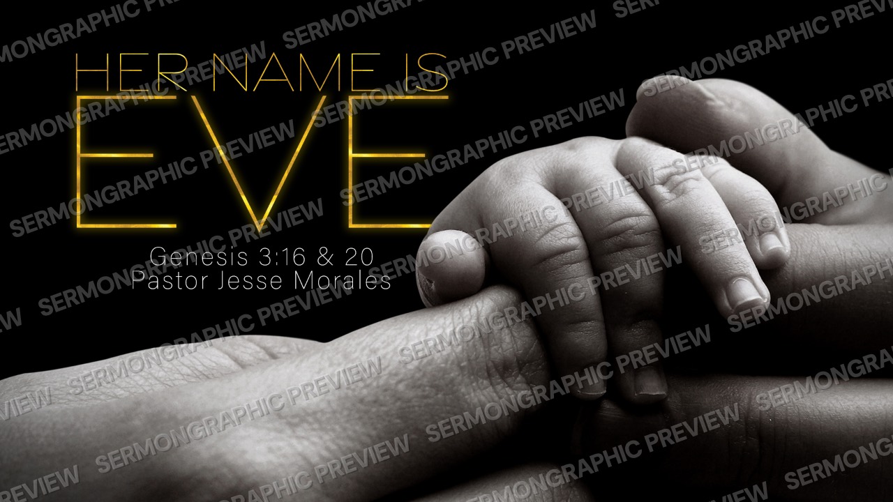 Her name is Eve sermon graphic preview