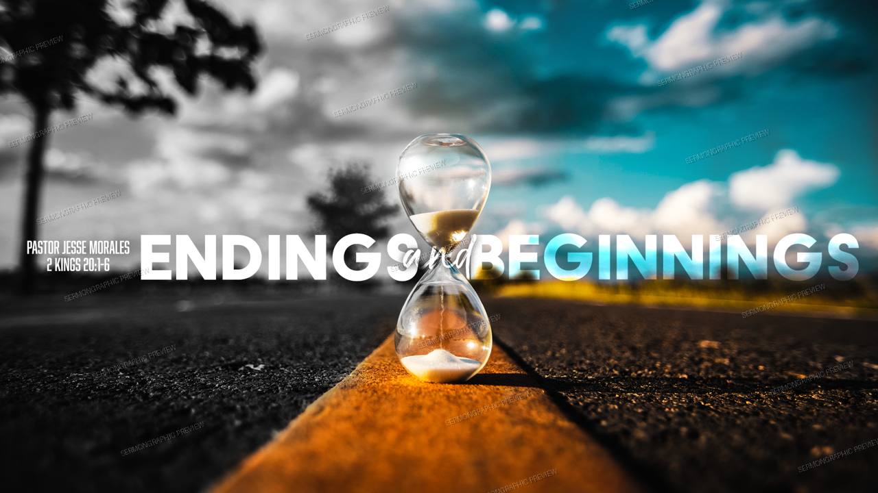 Endings and Beginnings sermon graphic preview