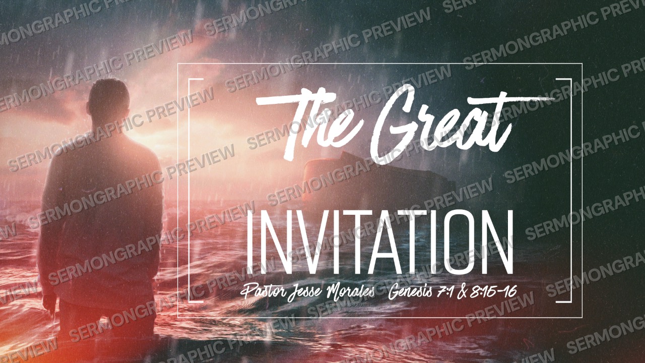 The Great Invitation sermon graphic preview