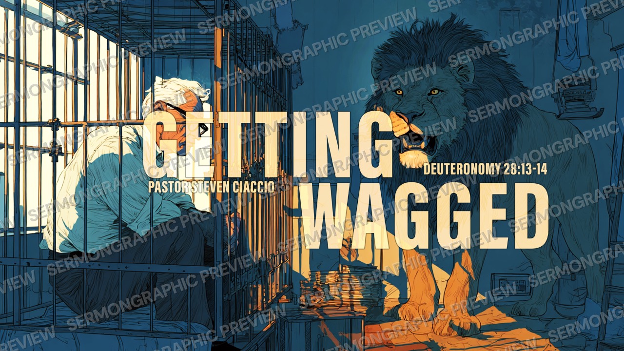 Getting Wagged sermon graphic preview