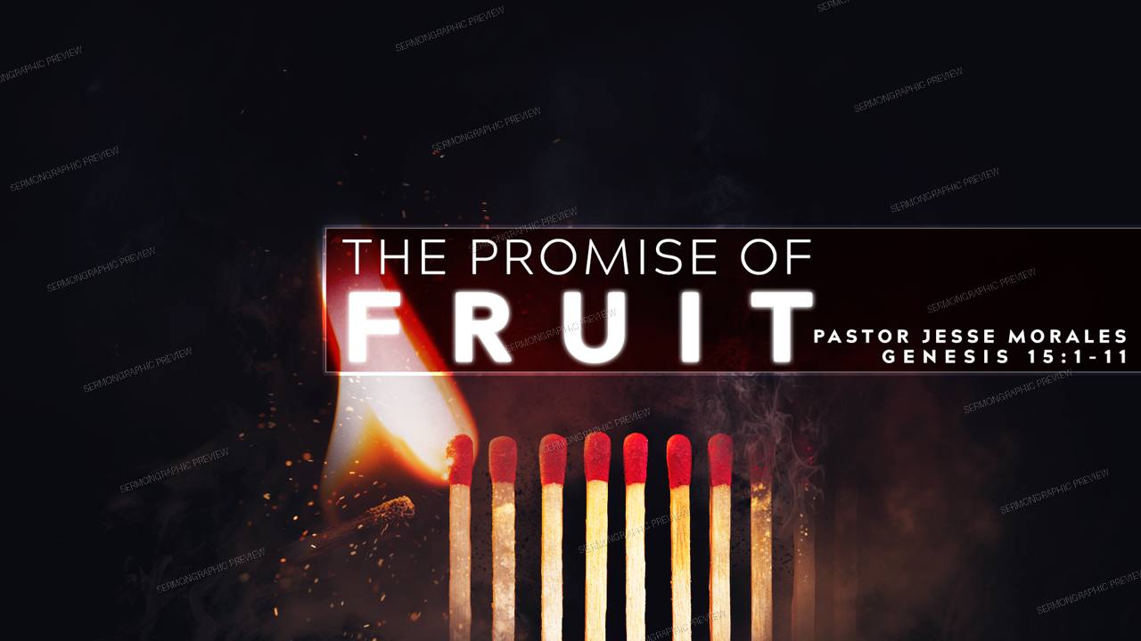 The promise of fruit sermon graphic preview