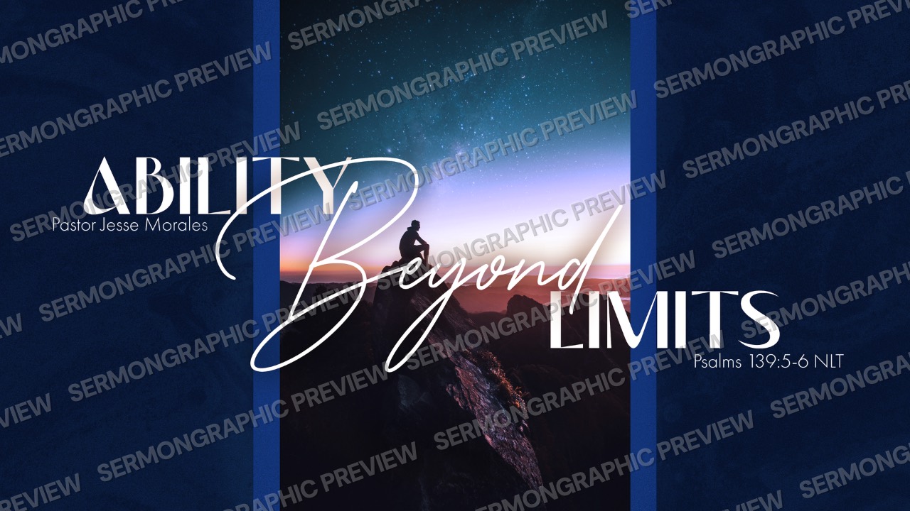 Ability Beyond Limits sermon graphic preview