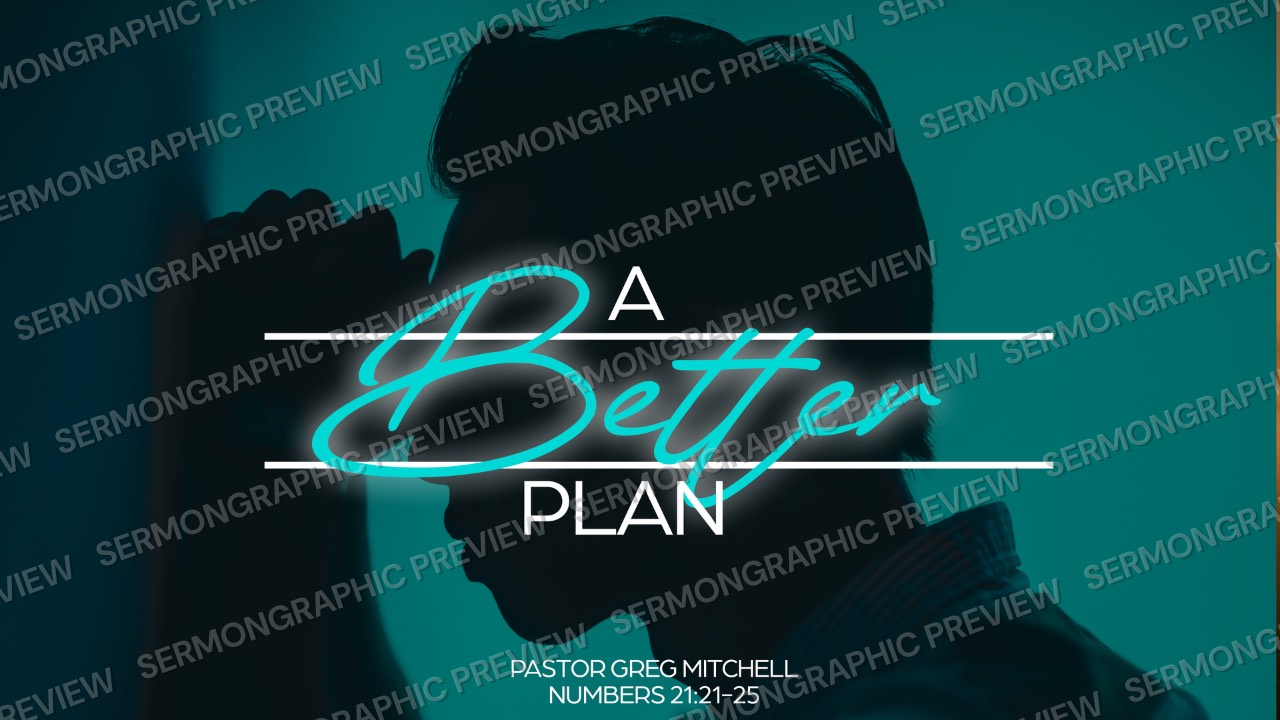A better Plan sermon graphic preview