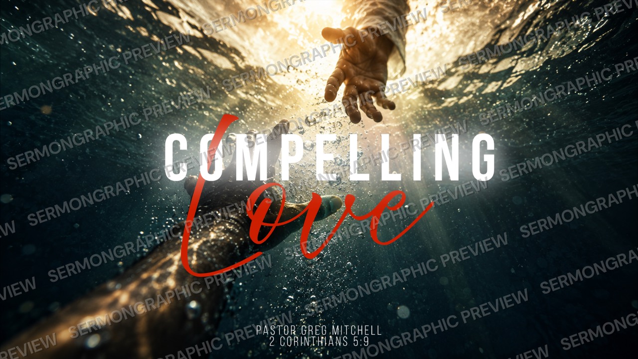 Compelling Love sermon graphic preview