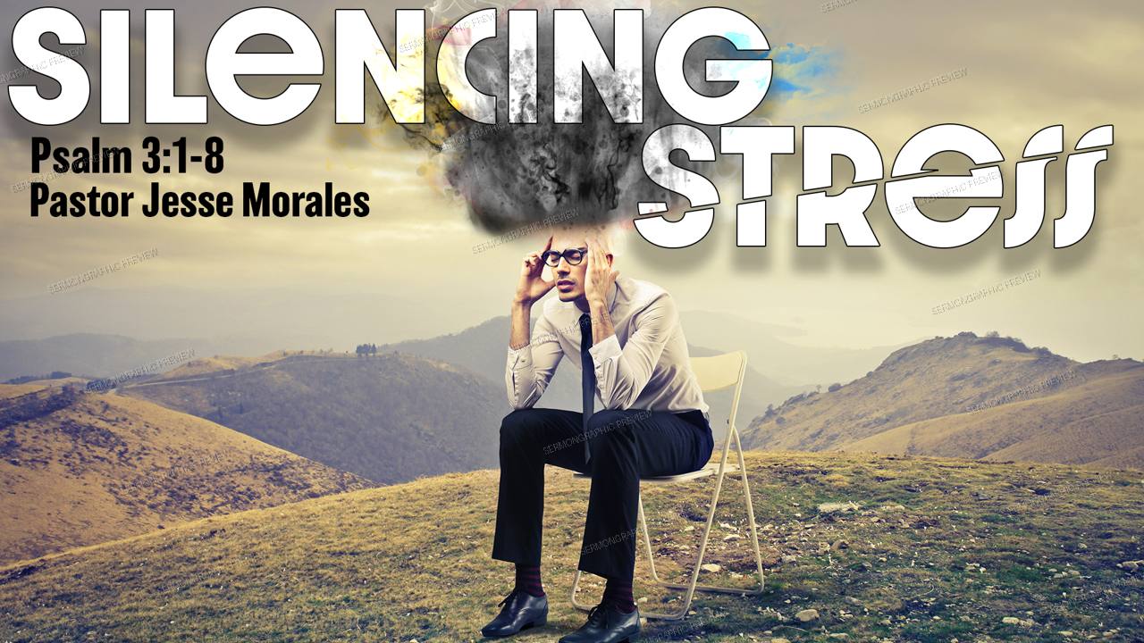 Silencing Stress sermon graphic preview