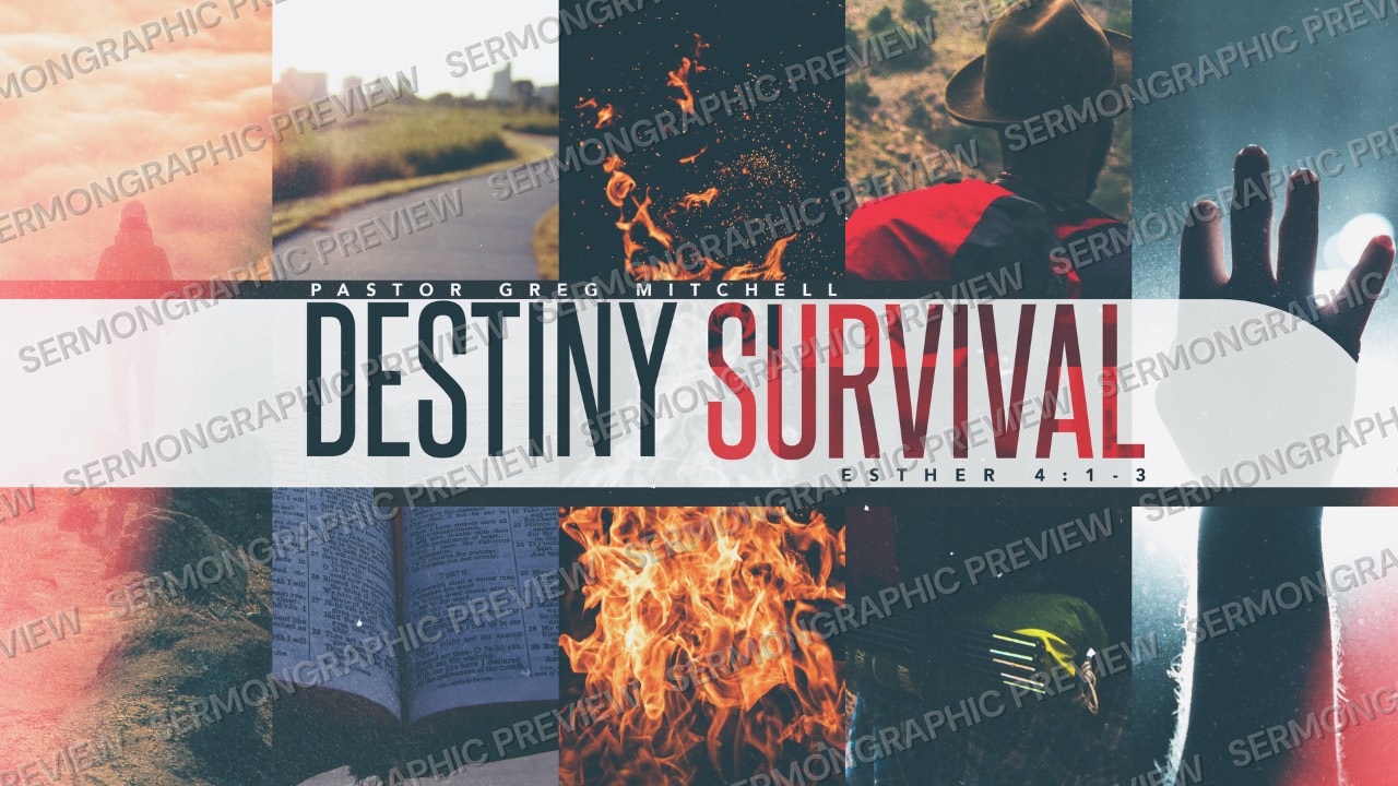 Destiny Survival sermon graphic preview