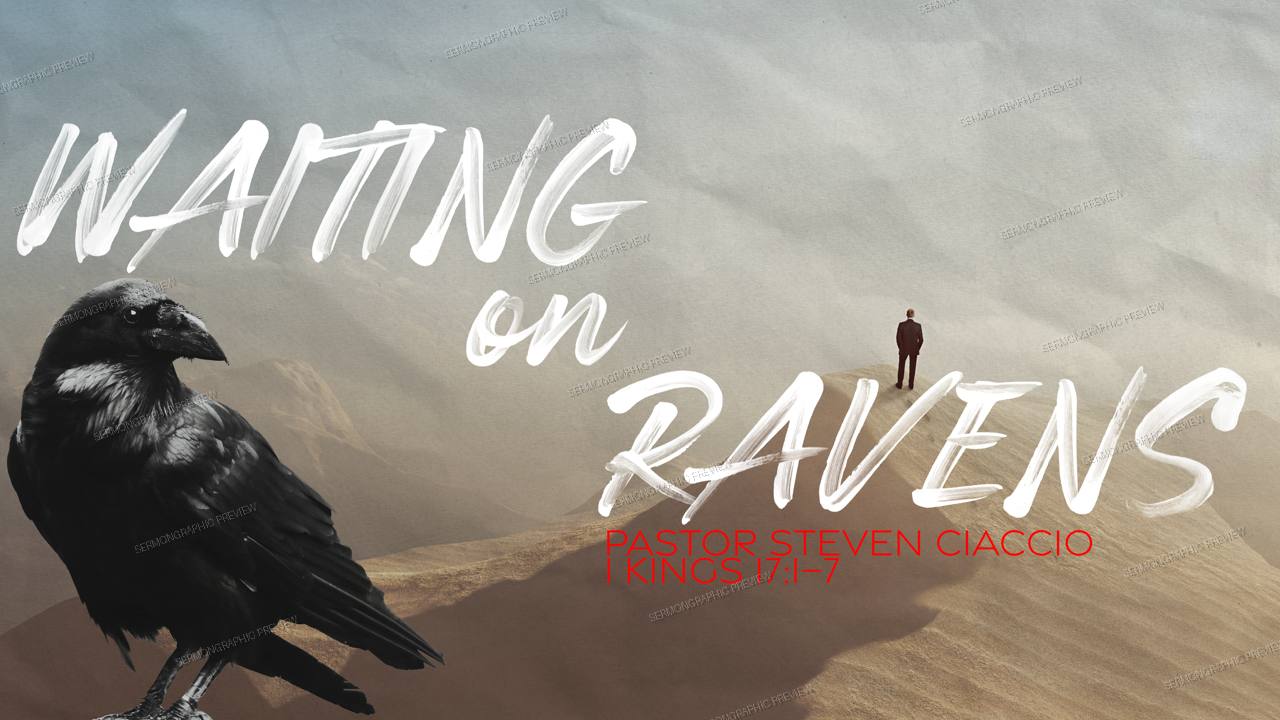 waiting on ravens sermon graphic preview
