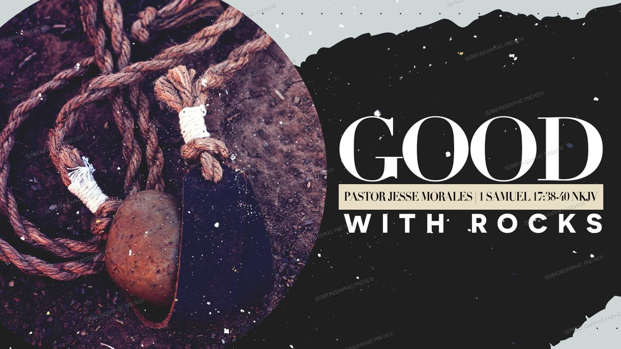 Good with Rocks sermon graphic preview