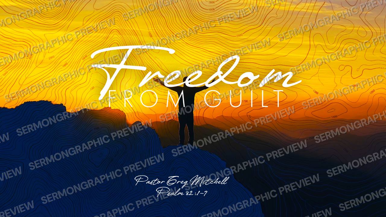 Freedom from Guilt sermon graphic preview