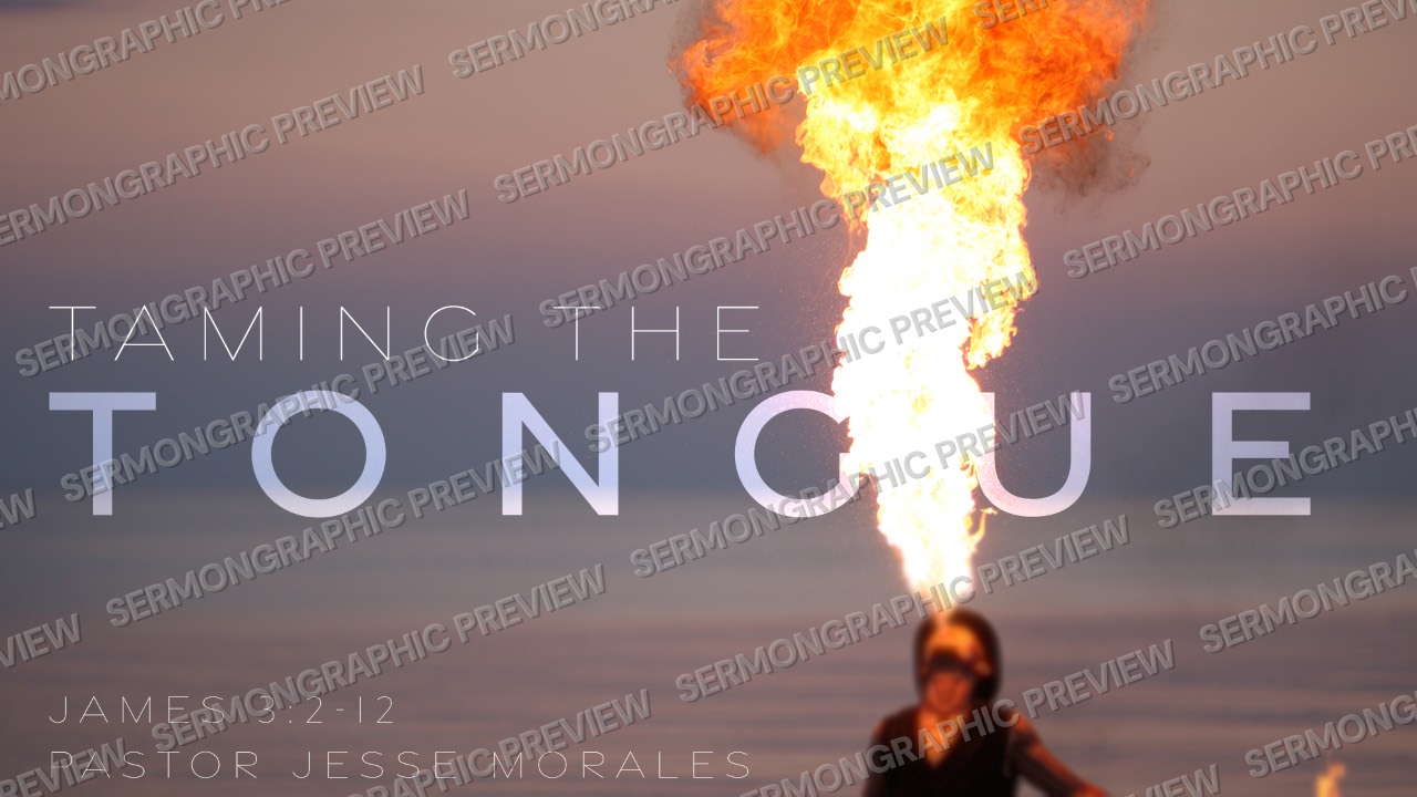 Taming the Tongue Main sermon graphic preview