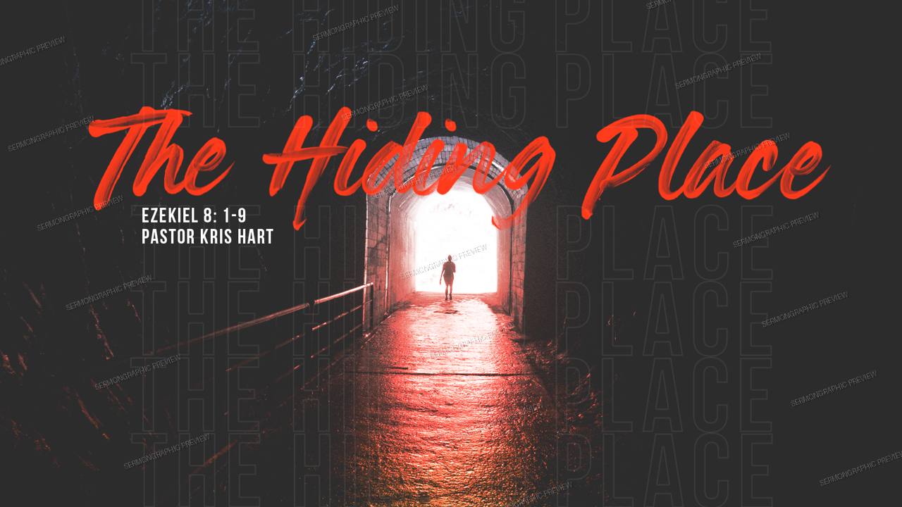 The Hiding Place sermon graphic preview