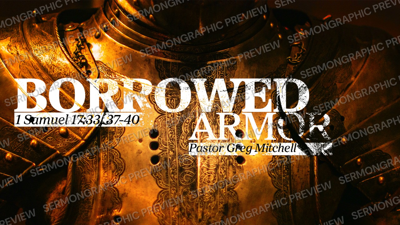 Borrowed Armor sermon graphic preview