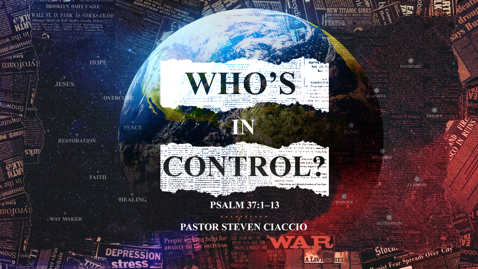 Who's in Control? sermon graphic preview