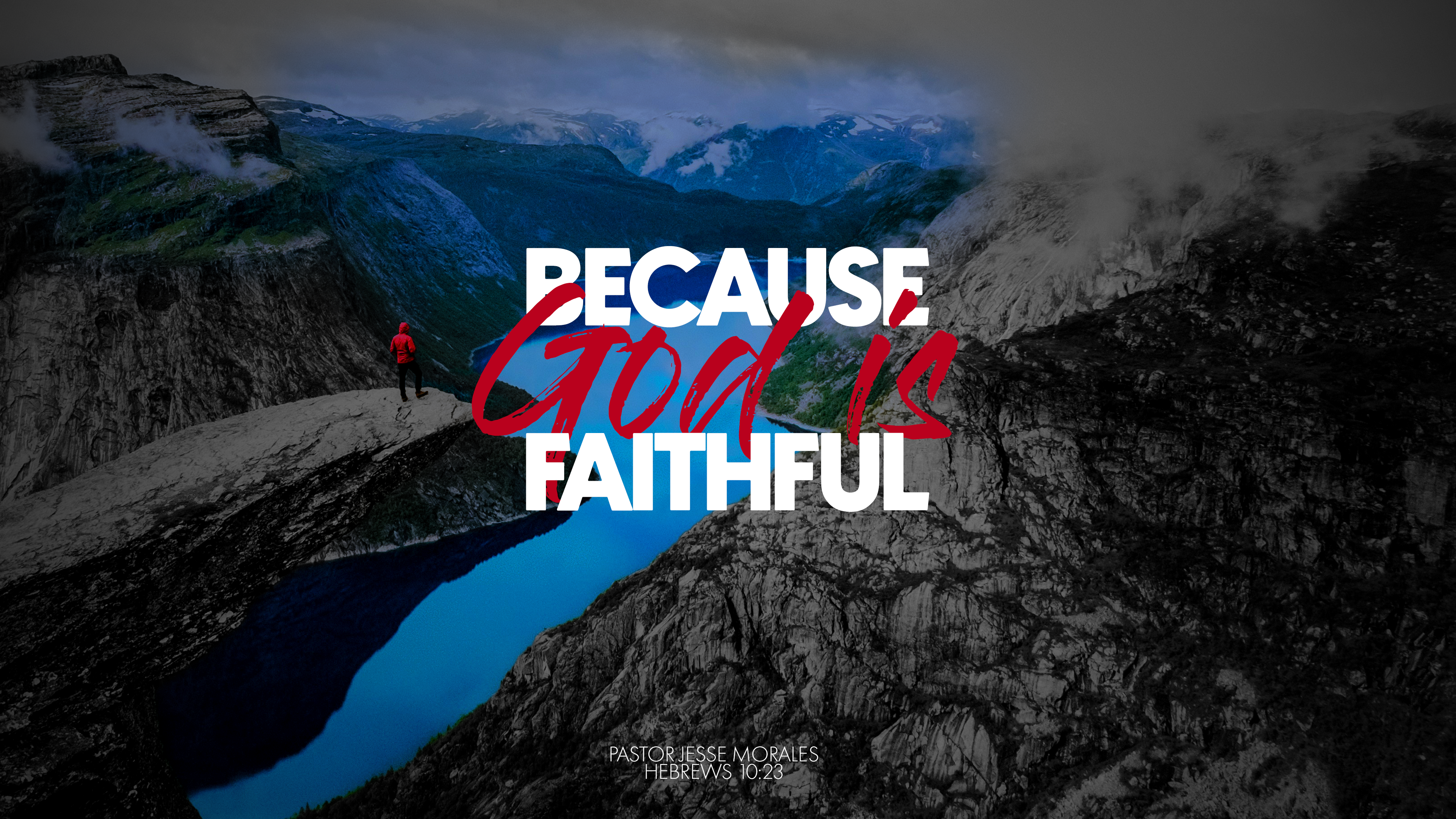 Because God is Faithful sermon graphic preview